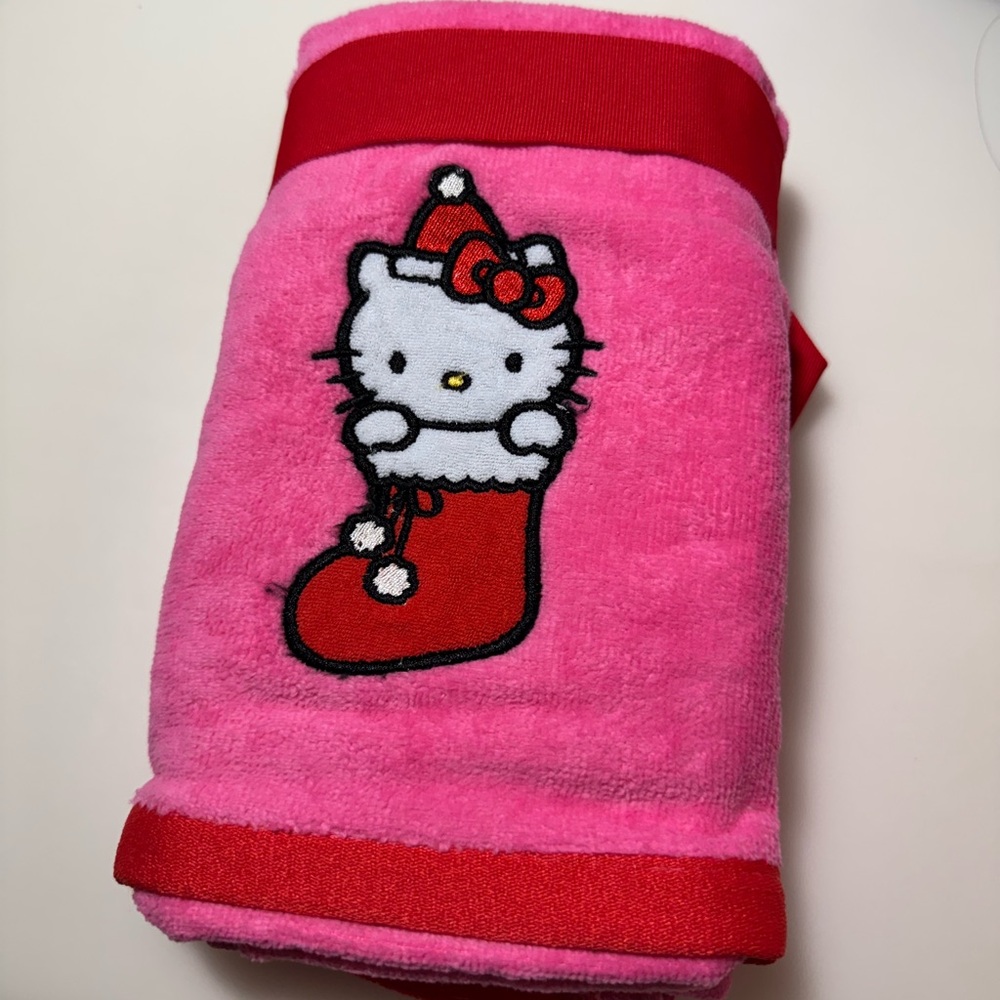 *RARE* Hello Kitty Christmas Hand Towel